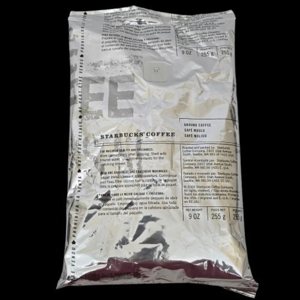 Single Pack 9 Oz Bag of Starbucks PIke Place Ground Coffee 05/2026